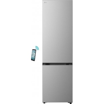 LG Ψυγειοκαταψύκτης 375lt Total NoFrost Υ203xΠ59.7xΒ67.4εκ. Ασημί GBBSJ20EPY